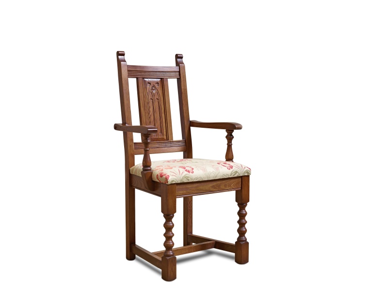 Old Charm Old Charm OCH2287 Warwick Carver Dining Chair
