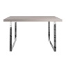 Brentham Furniture Contemporary Grey Oak 1.4m Dining Table