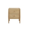 Ercol 4173 Winslow 2 Drawer Bedside Chest