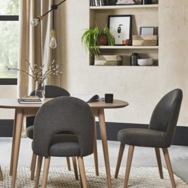 Bentley Designs Dansk Scandi Oak Dining