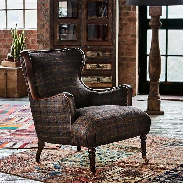 Tetrad Harris Tweed Nairn Chair | Heritage British Craft