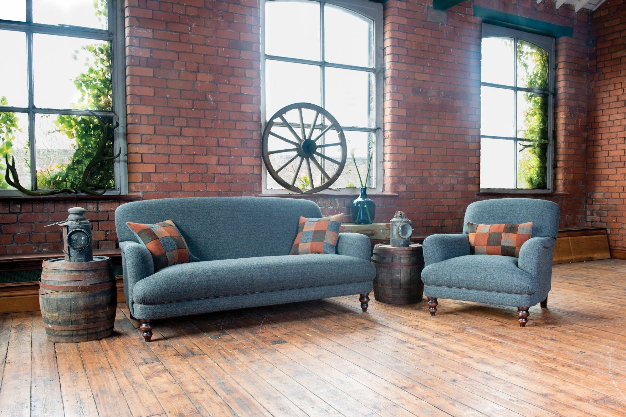 Tetrad Harris Tweed Braemar Midi Sofa Brentham Furniture