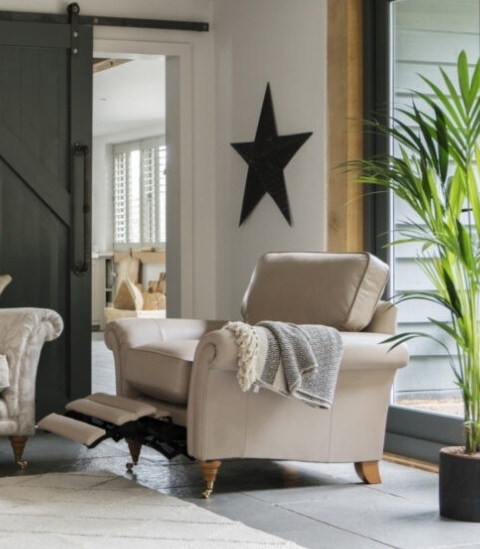 Parker Knoll Burghley Chair With Powered Footrest