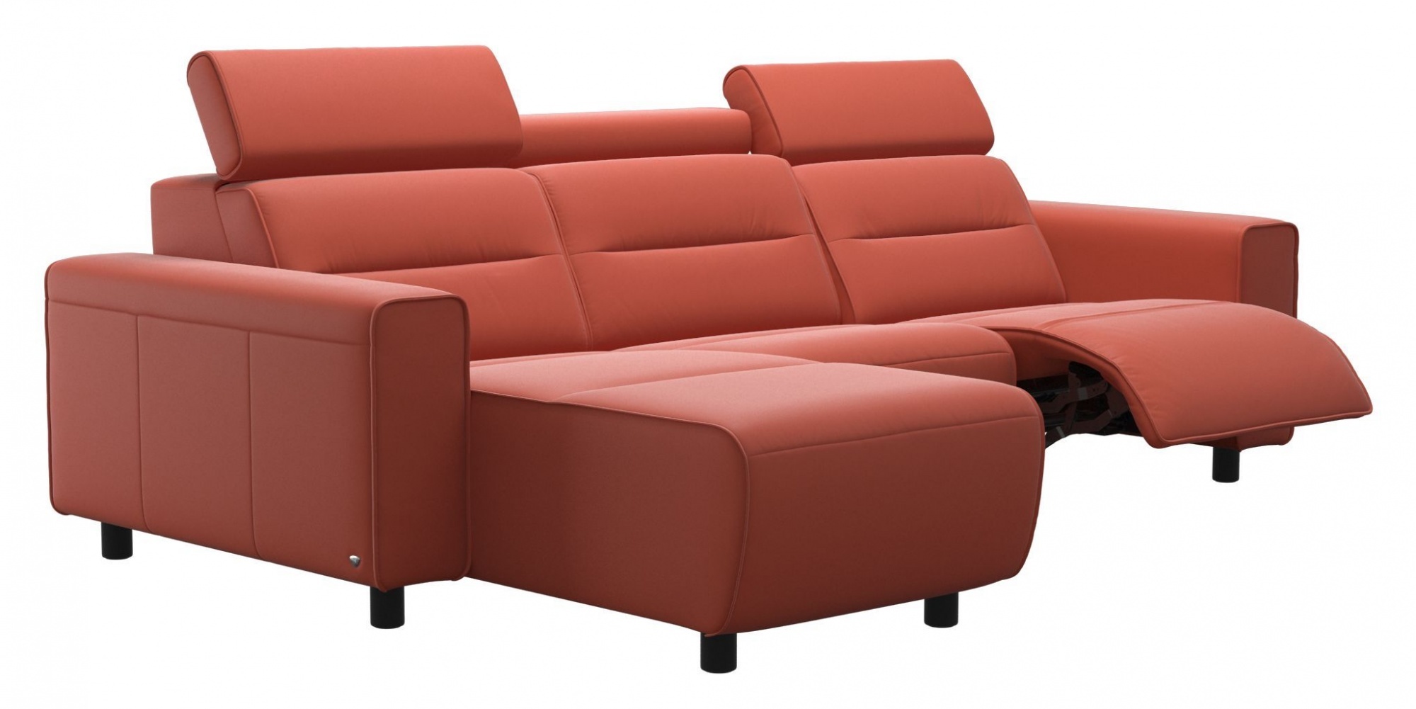 Stressless Emily Wide Arm 2 Seater Power Right with Long Seat LHF (M