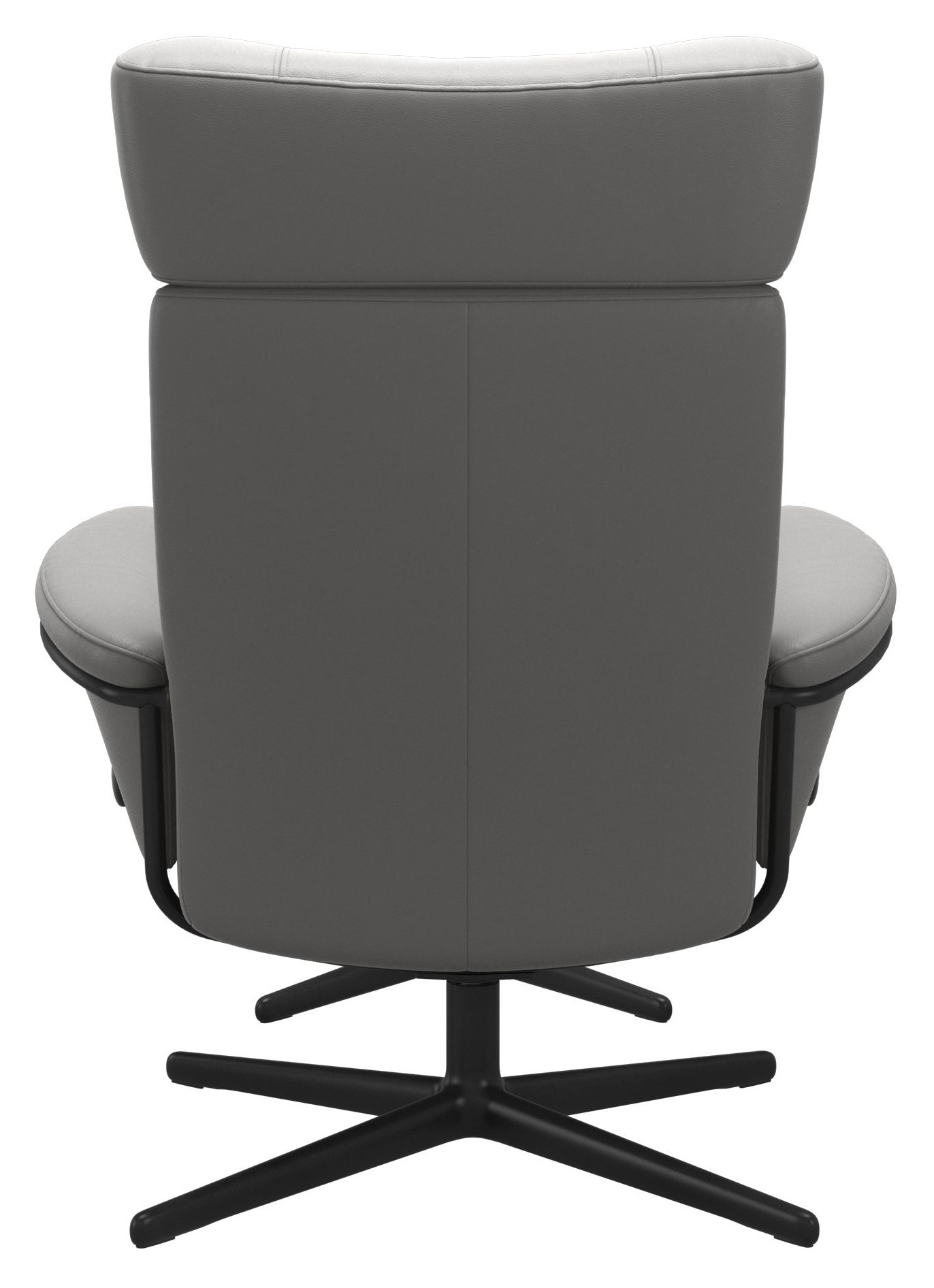 Stressless Berlin Adjustable Headrest Recliner & Stool With Original B