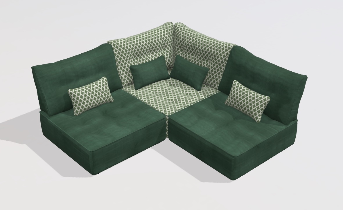 Fama Arianne Love Chaise 'F' Brentham Furniture