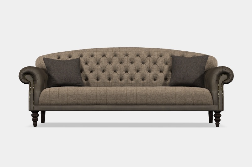 Tetrad Harris Tweed Arbroath Grand Sofa | Hide & Tweed