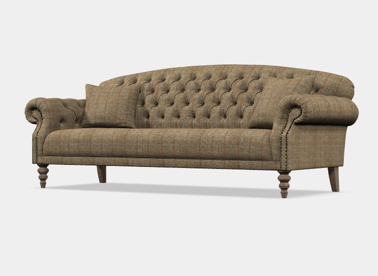 Tetrad Arbroath Grand Sofa | Harris Tweed | Best UK Price