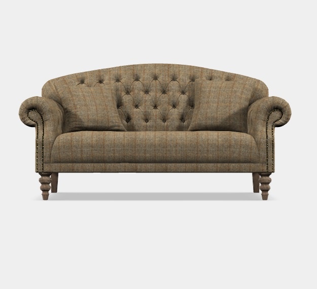 Tetrad Harris Tweed Arbroath Petit Sofa Brentham Furniture