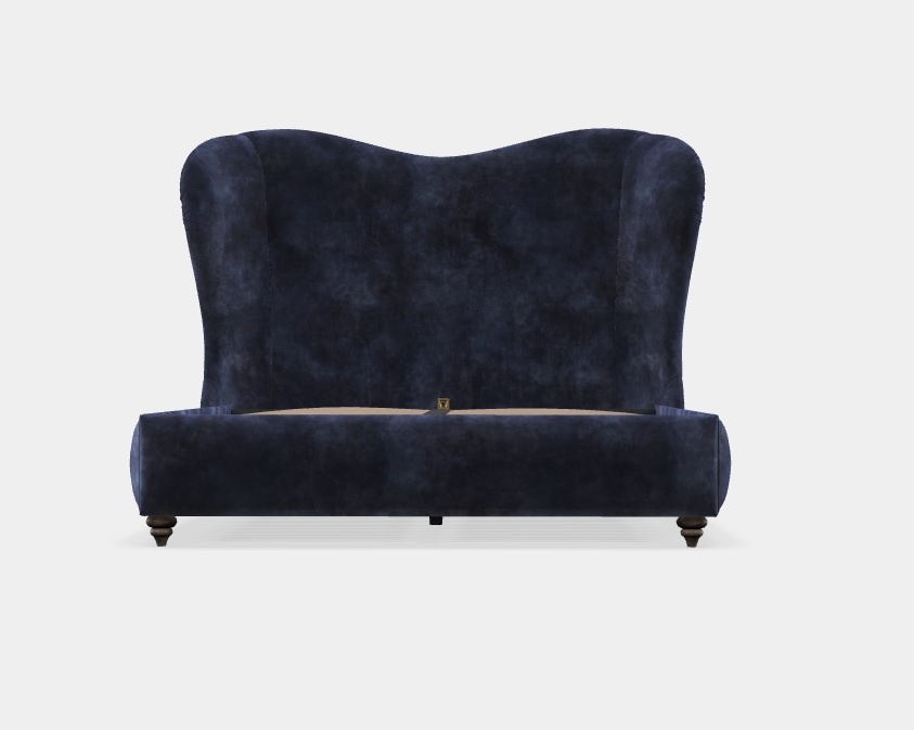 Spink & Edgar Upholstery By Tetrad Spink & Edgar Tiffany Bed Plain