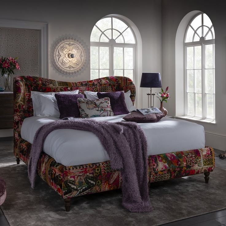 Spink & Edgar Upholstery By Tetrad Spink & Edgar Tiffany Bed Plain