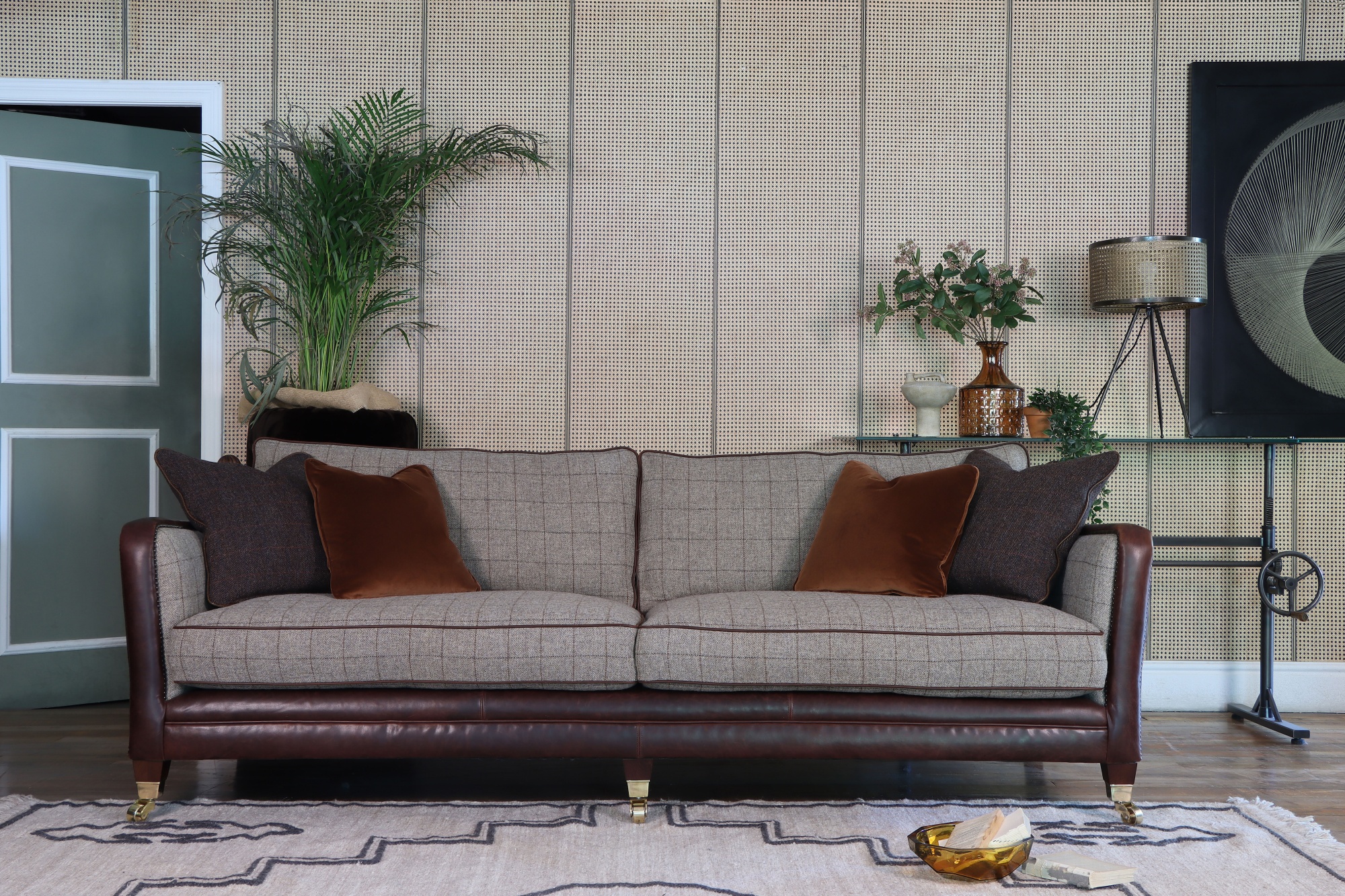 Tetrad Harris Tweed Balmoral Midi Sofa | All Tweed Design