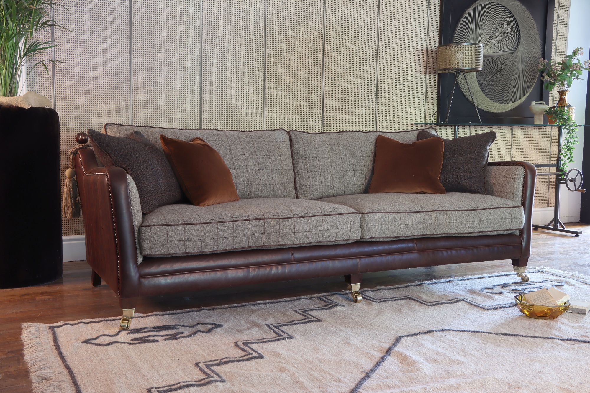 Tetrad Harris Tweed Balmoral Petit Sofa | All Tweed