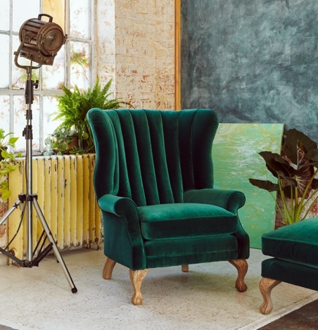 Tetrad Portland Wing Chair | Classic British Design