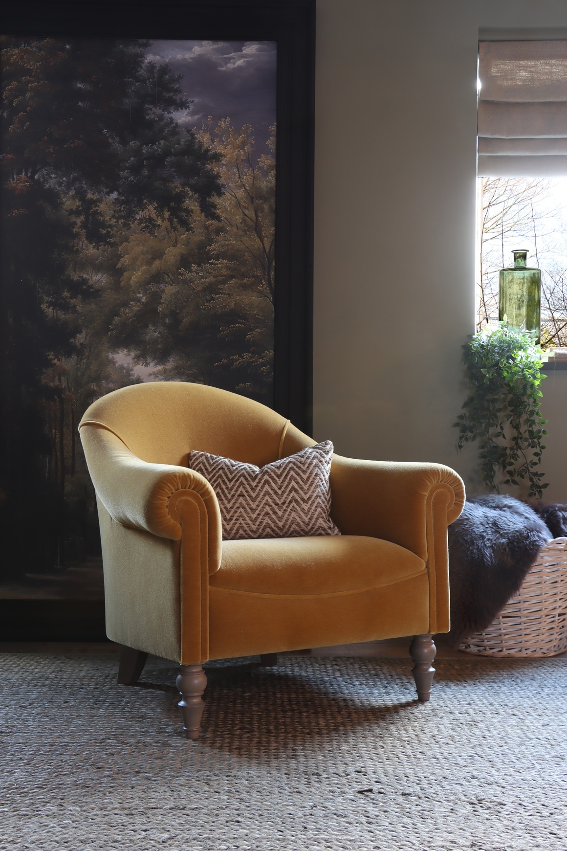 Tetrad Beaton Plain Back Chair | British Upholstery