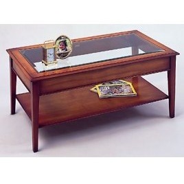 Bradley 875 Glass Top Coffee Table