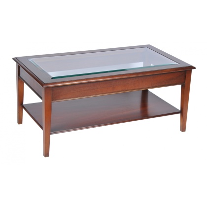 Bradley 875 Glass Top Coffee Table