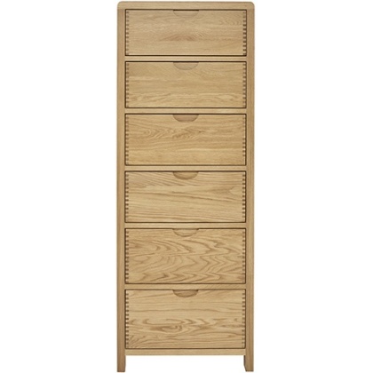 Ercol 1364 Bosco 6 Drawer Tall Chest Ercol 1364 Bosco 6 Drawer Tall Chest