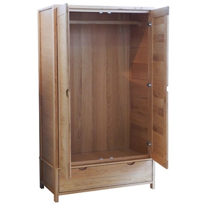 Ercol 1365 Bosco 2 Door Wardrobe