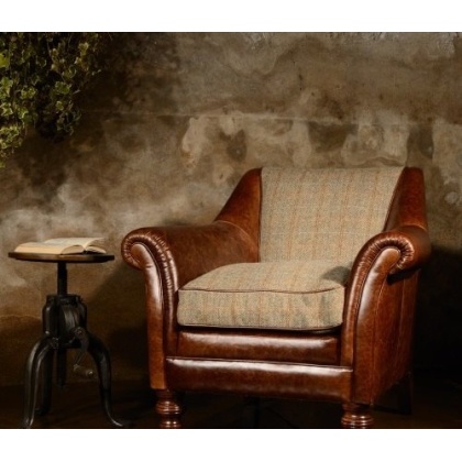 Tetrad Harris Tweed Dalmore Accent Chair - Option C (Hide) Tetrad Harris Tweed Dalmore Accent Chair - Option C (Hide)