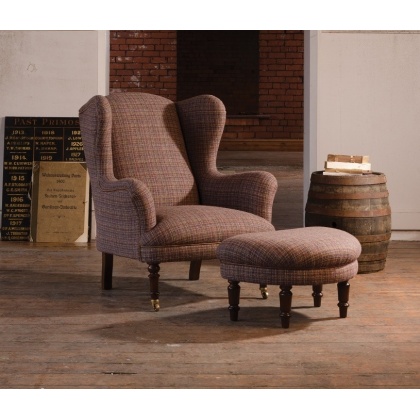 Tetrad Harris Tweed Ellington Stool