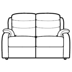 Parker Knoll Michigan 2 Seater Static Sofa Parker Knoll Michigan 2 Seater Static Sofa