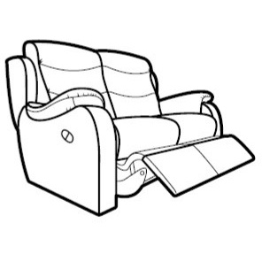 Parker Knoll Michigan 2 Seater Power Recliner Sofa