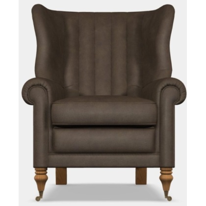 Tetrad Harris Tweed Dunmore Chair All Leather