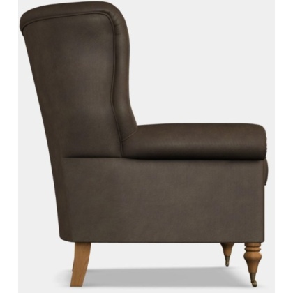 Tetrad Harris Tweed Dunmore Chair All Leather