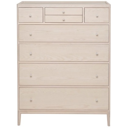 Ercol 3896 Salina 8 Drawer Tall Chest