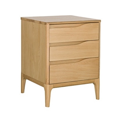 Ercol Rimini 3282 3 Drawer Bedside Cabinet