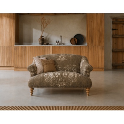 Tetrad Jacaranda Snuggler Sofa - Bagru Tetrad Jacaranda Snuggler Sofa - Bagru