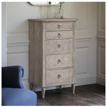 Gallery Mustique 5 Drawer Lingerie Chest