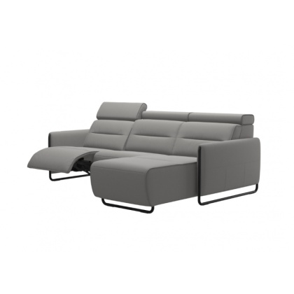 Stressless Emily Steel 2 Seater Power Left With Longseat RHF (M)