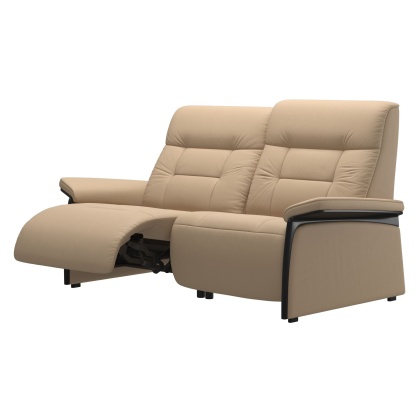 Stressless Mary 2 Seater Sofa With Power - Wood Arm