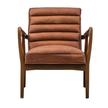Gallery Direct Datsun Chair Vintage Brown Gallery Direct Datsun Chair Vintage Brown