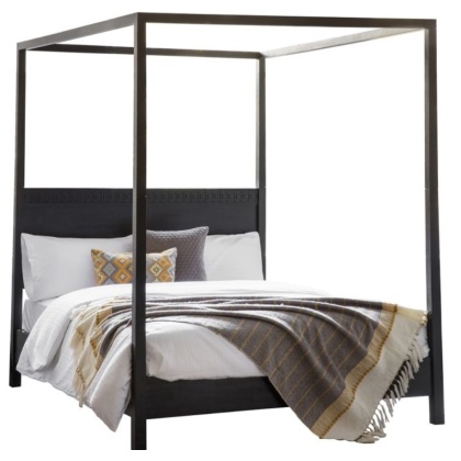 Gallery Boho Boutique 4 Poster 5' King Size Bed Gallery Boho Boutique 4 Poster 5' King Size Bed