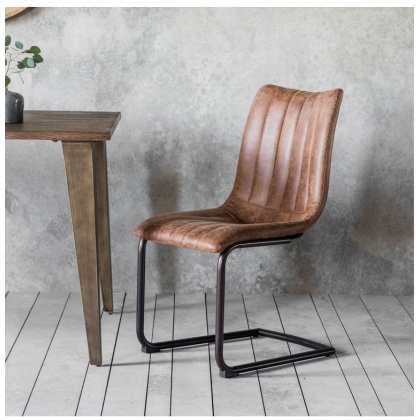 Gallery Edington Brown Chair (Pair)