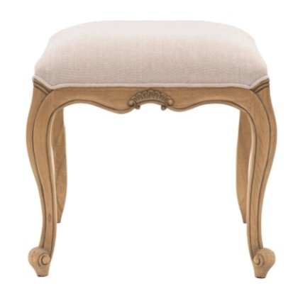 Gallery Chic Dressing Stool Weathered Gallery Chic Dressing Stool Weathered