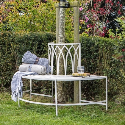 Gallery Alberoni Outdoor Tree Bench Seat Gatehouse