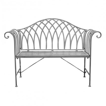 Gallery Duchess Outdoor Bench Distressed Grey