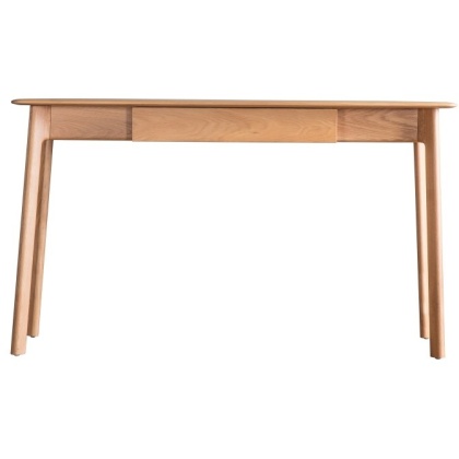Gallery Direct Madrid 1 Drawer Desk Oak Gallery Direct Madrid 1 Drawer Desk Oak