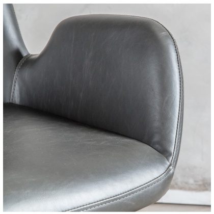 Gallery Faraday Swivel Chair Charcoal