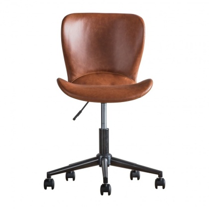 Gallery Mendel Swivel Chair Brown Gallery Mendel Swivel Chair Brown