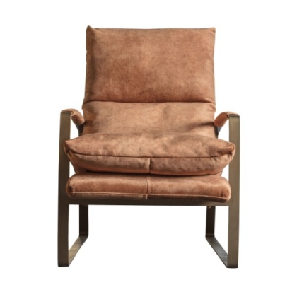 Gallery Direct Fabien Lounger Ochre