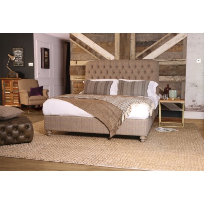 Tetrad Harris Tweed Berneray King Size Bed Tetrad Harris Tweed Berneray King Size Bed