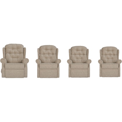 Celebrity Woburn Single Motor Recliner Chair In Fabric