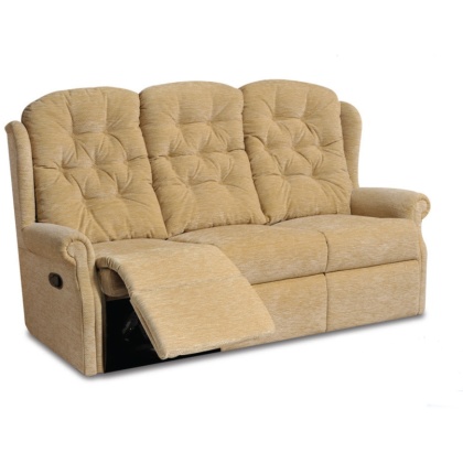 Celebrity Woburn Manual Recliner 3 Seat Settee In Fabric