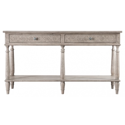 Gallery Mustique 2 Drawer Console Table Gallery Mustique 2 Drawer Console Table