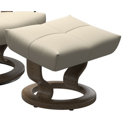Stressless David Footstool with Classic Base Stressless David Footstool with Classic Base